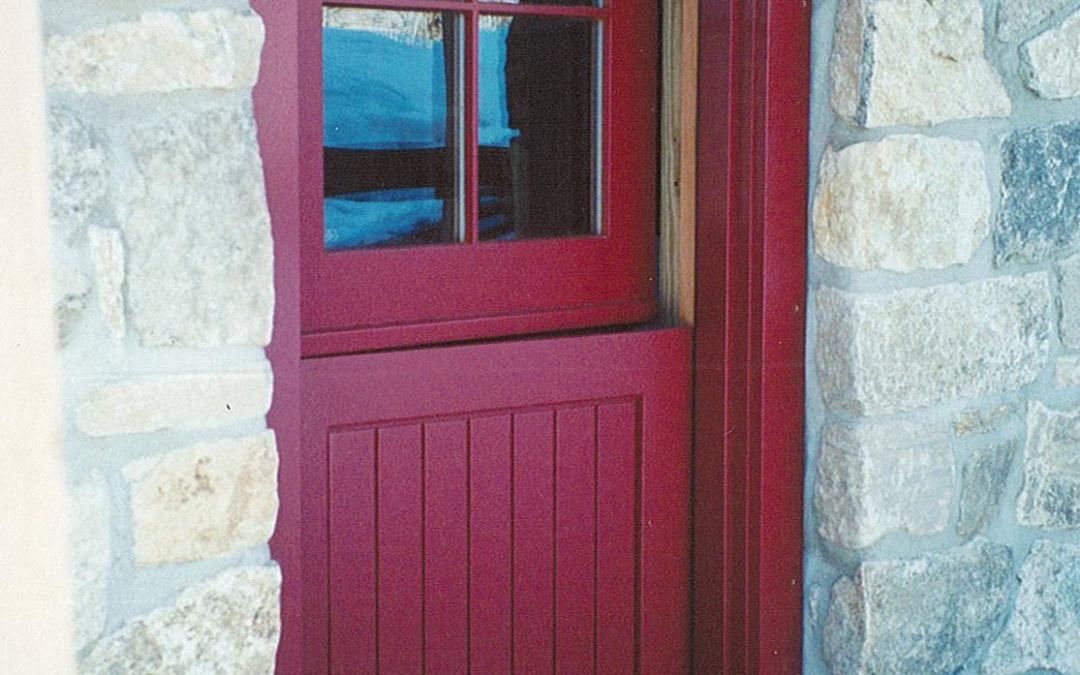 Custom Painted Dutch Door