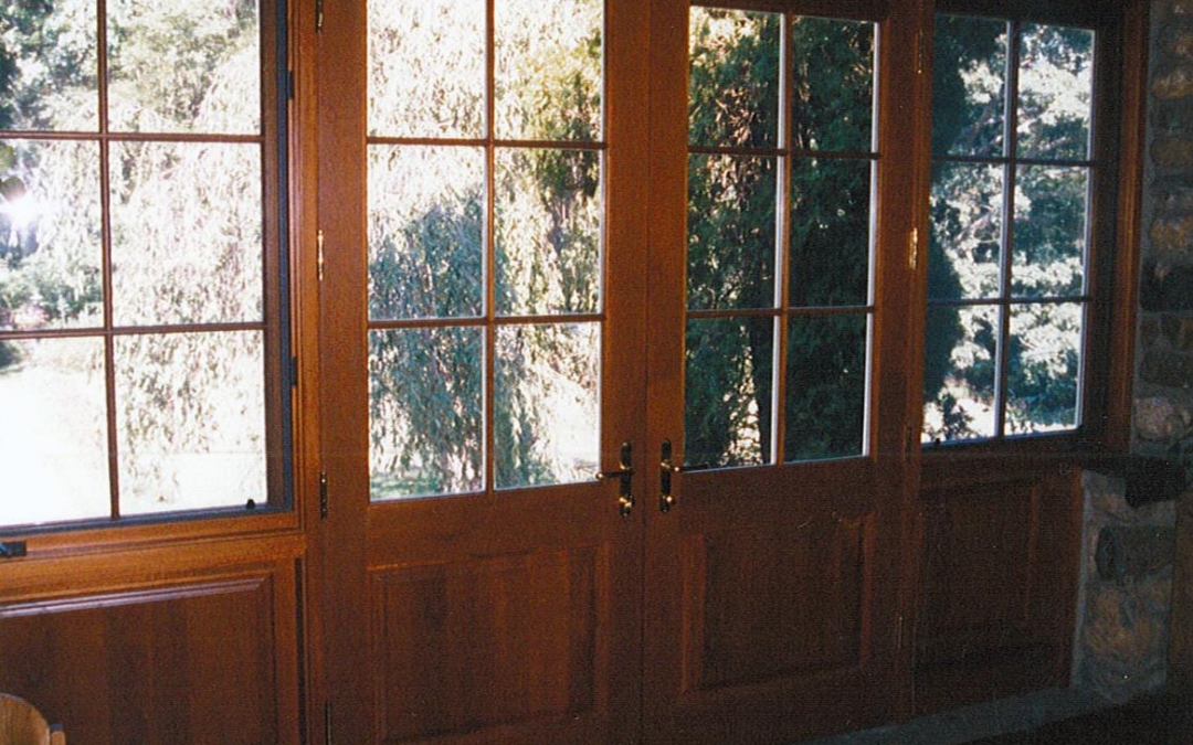 Entrance French Door with Casement Sidelites