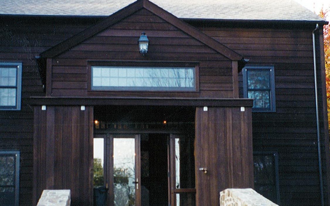 French Door with Fixed Transom and Sidelites