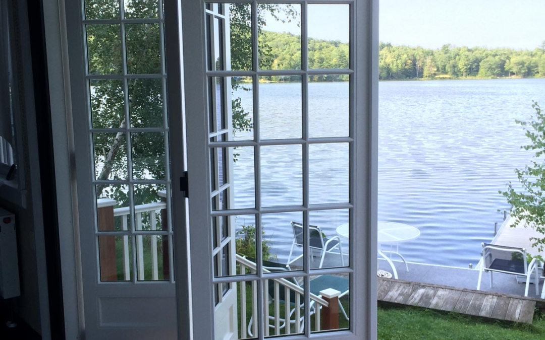 Four-Panel Outswing Folding Door